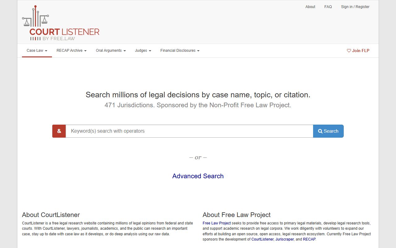 Audrain County Circuit Clerk records CourtListener federal docket resource