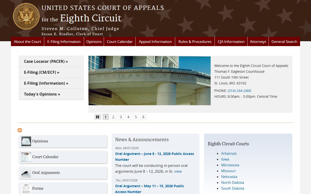Audrain County Circuit Court federal appeals distinction