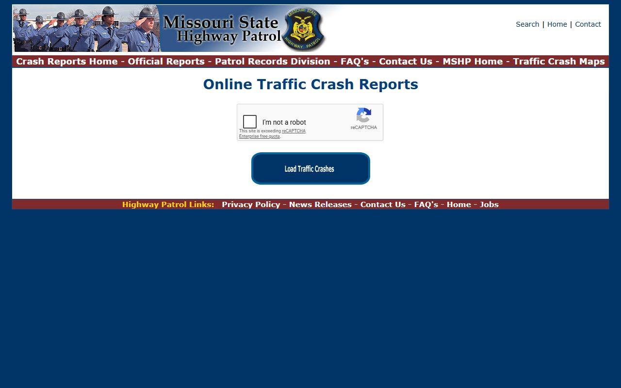 Audrain County traffic court records Missouri crash report source